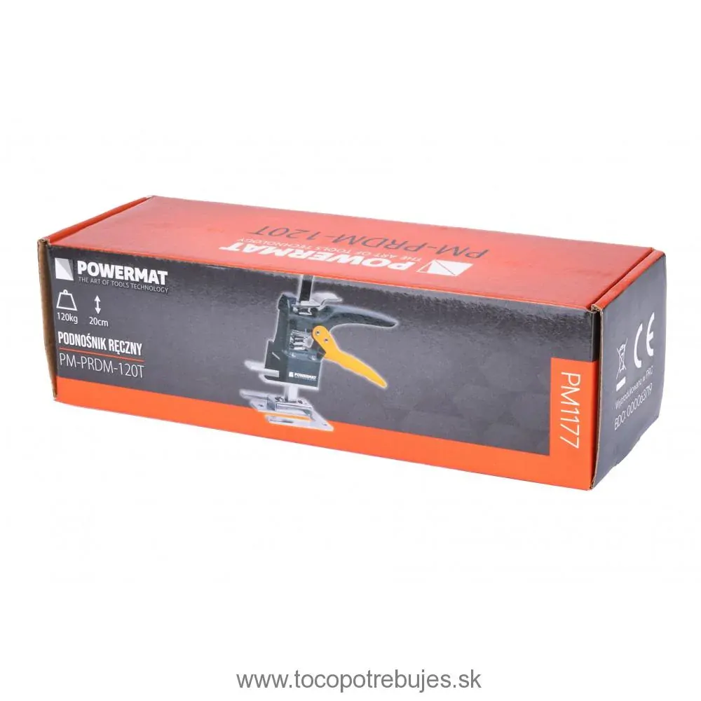 Ručný nábytkový zdvihák PM-PRDM-120T - POWERMAT