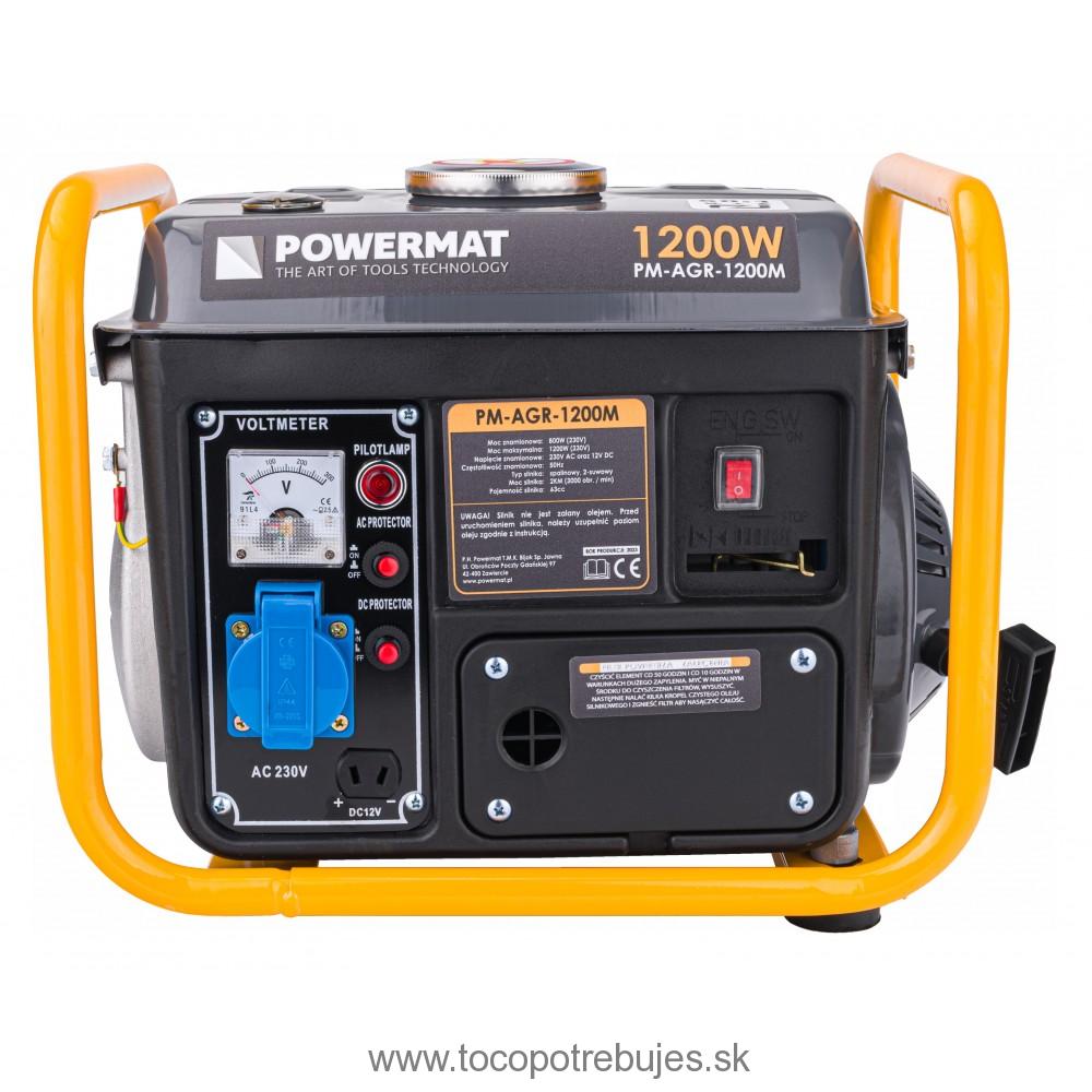 Elektrocentrála PM-AGR-1200M - POWERMAT