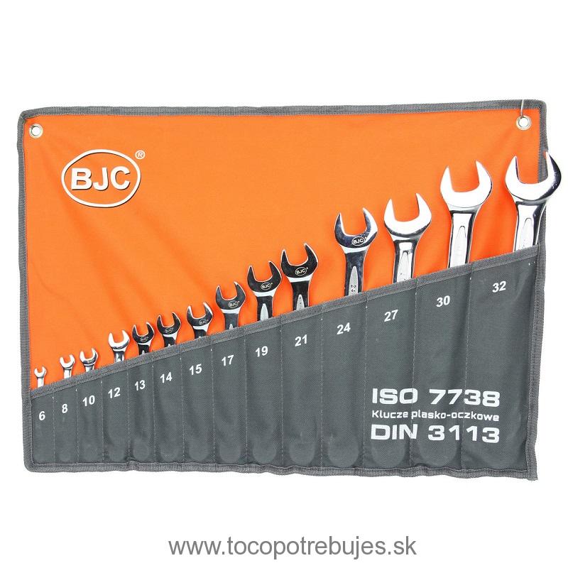 Kľúče očko vidlicové nástenné 14ks 6 - 32mm - BJC M58135