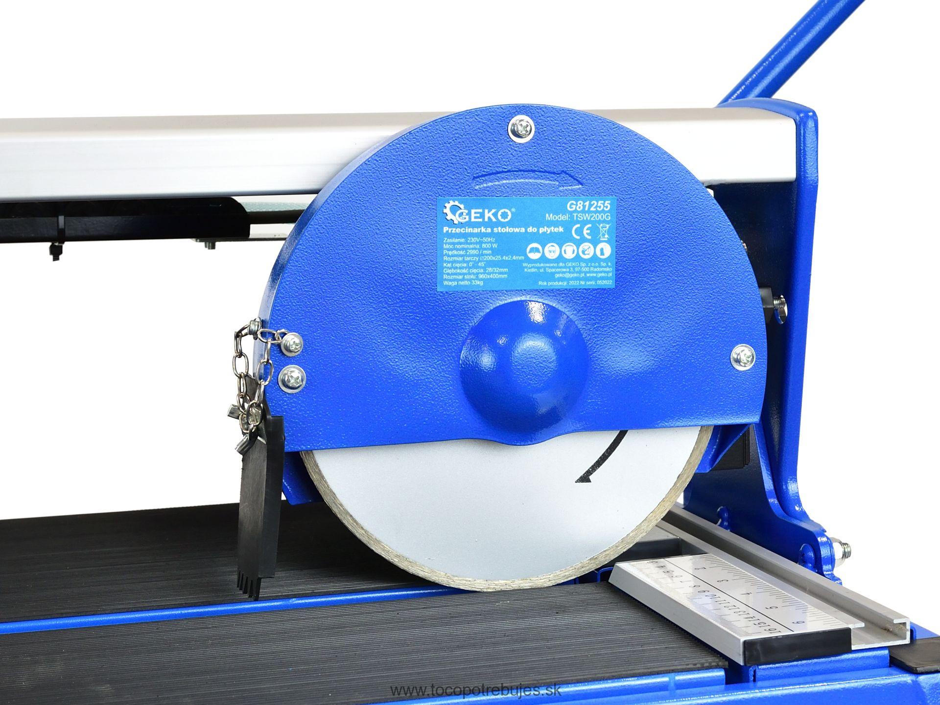 Elektrická stolová rezačka na dlaždice 920 mm - GEKO G81255