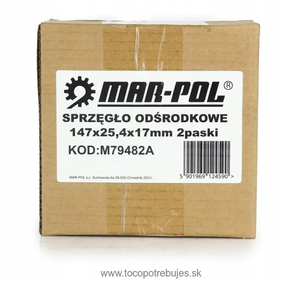 Odstredivá spojka 147x25,4mm - MAR-POL M79482A