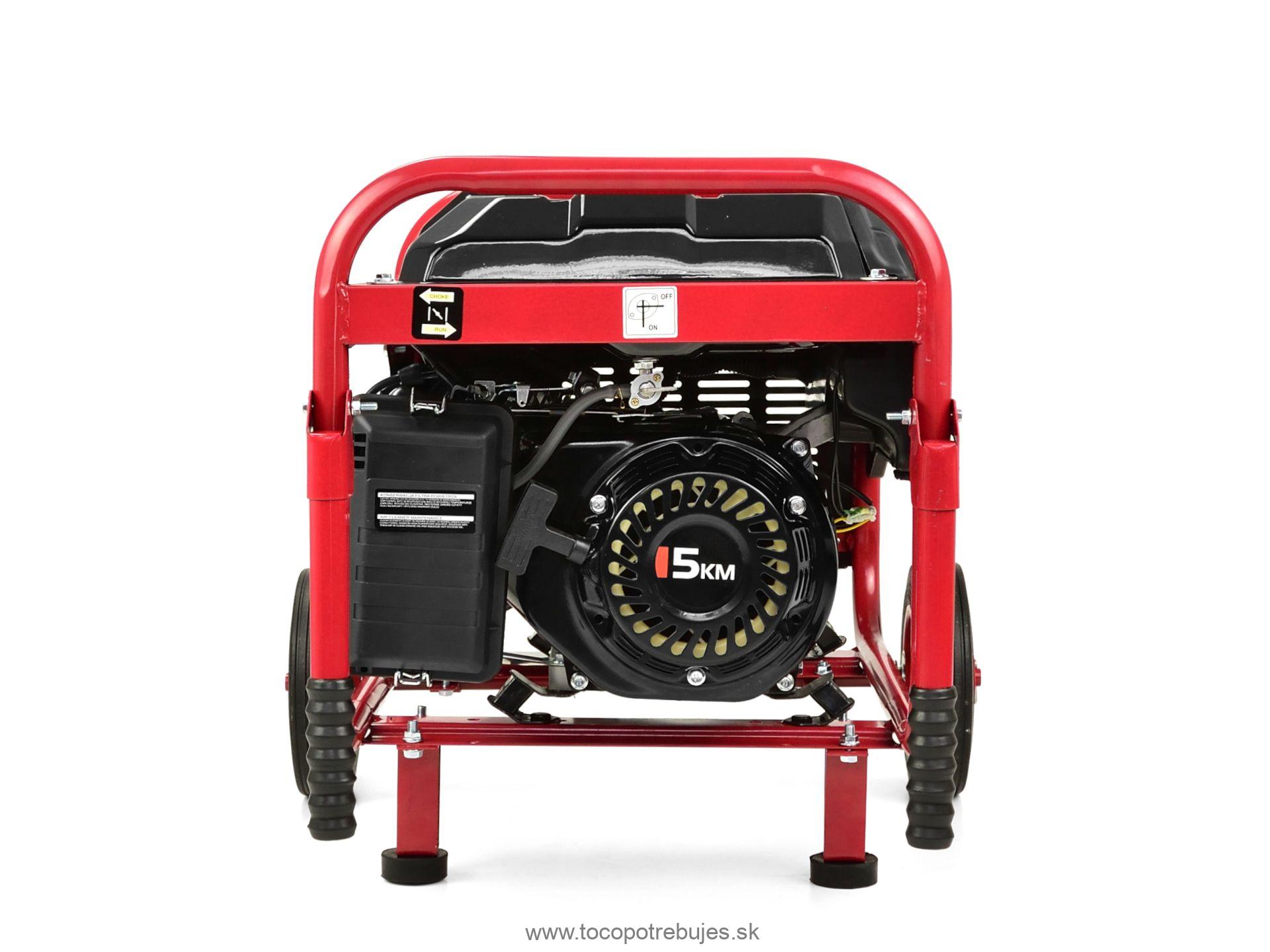 Elektrocentrála 5HP 2,2KW - Tvardy T05000