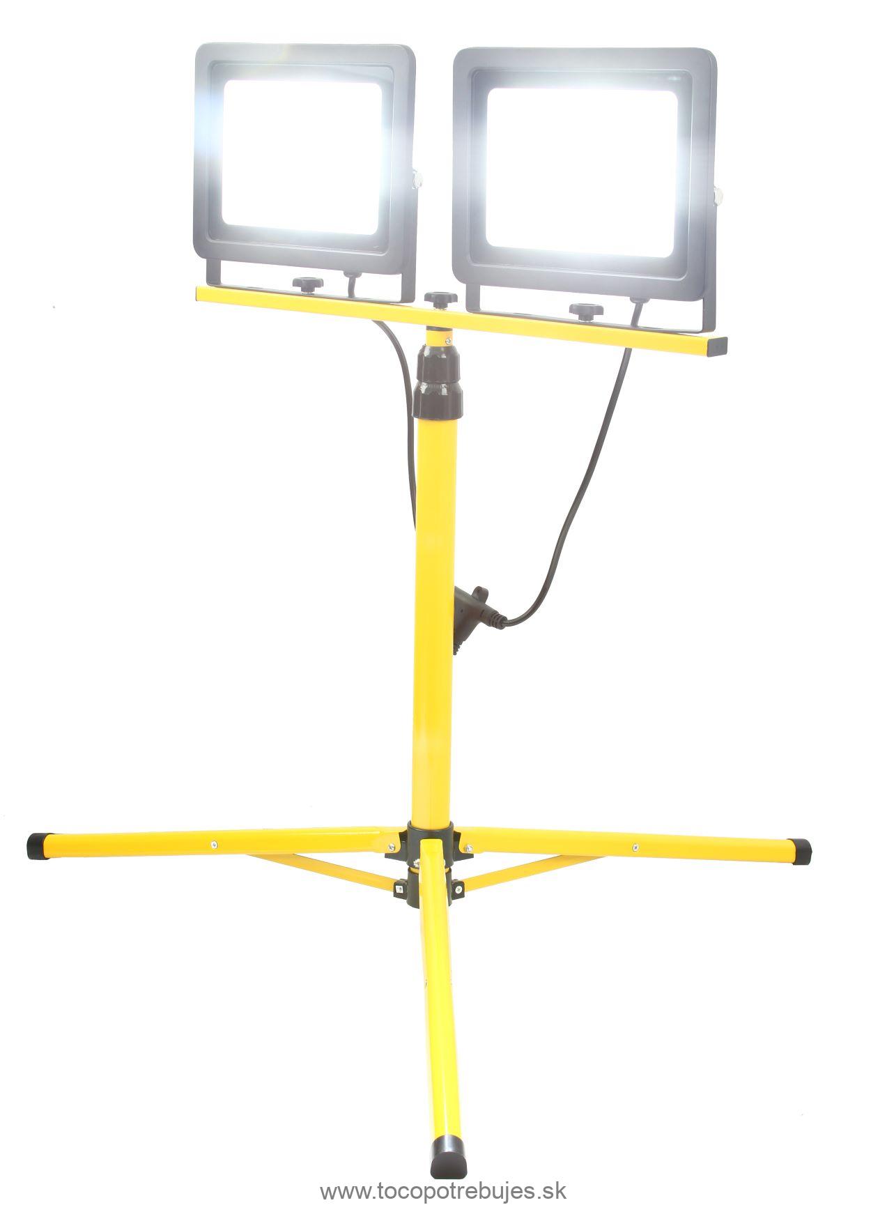 LED reflektor na statíve 2x100W - MAR-POL M82736