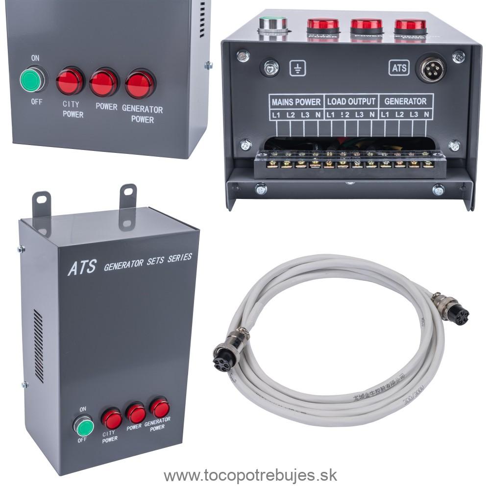 Dieselová elektrocentrála PM-AGR-18000MD s AVR - POWERMAT 