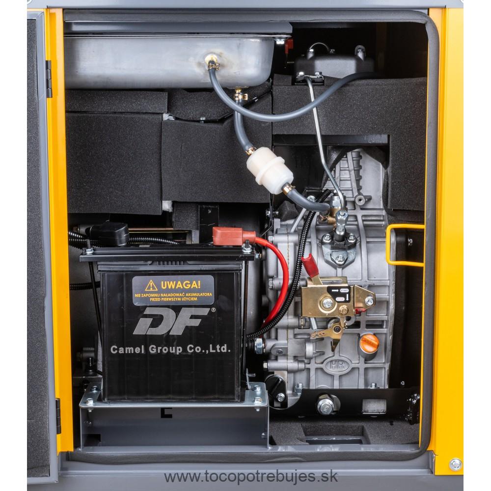 Dieselová elektrocentrála PM-AGR-10000MD s AVR + ATS - POWERMAT 