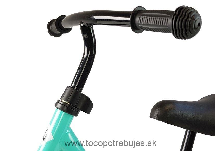 LeanToys Odrážadlo Lorenzo Sport 12" tyrkysová l5274 