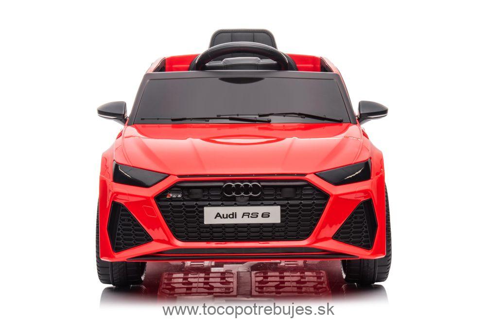 LeanToys Elektrické autíčko Audi RS6, červená