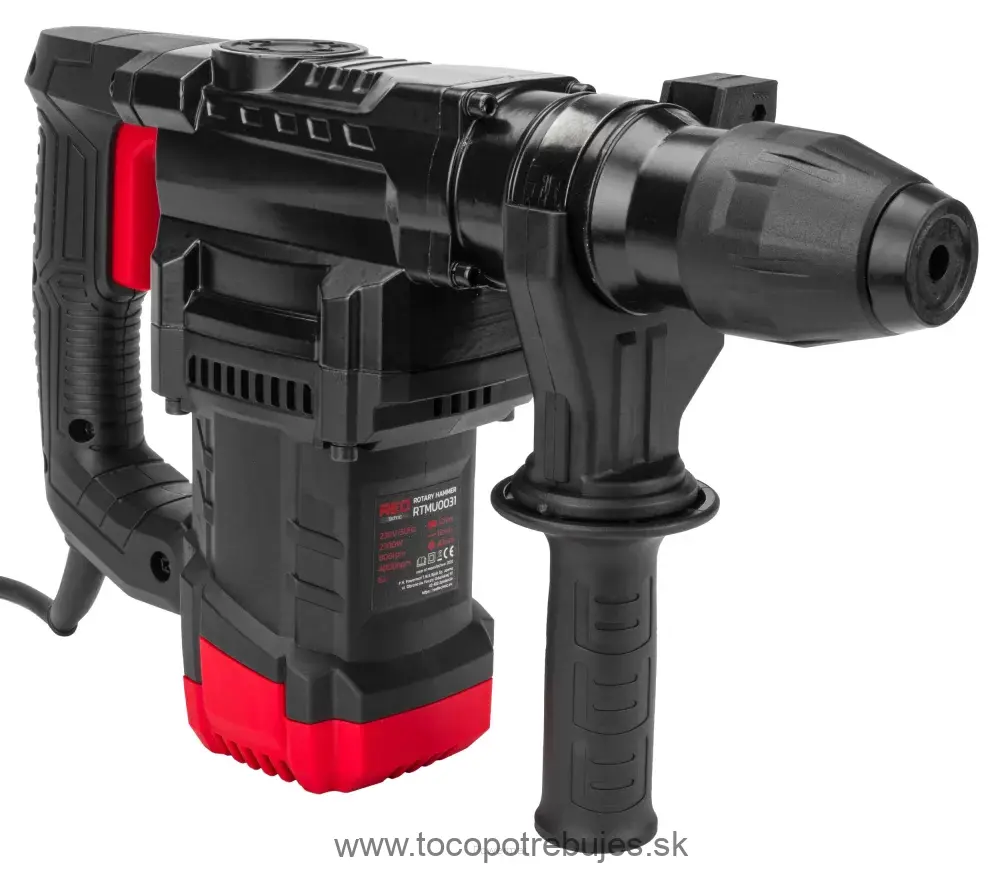 Vŕtacie a búracie kladivo SDS+ 2200W, RTMU0031 - RED TECHNIC