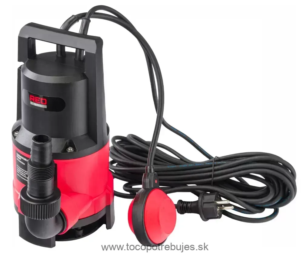 Kalové čerpadlo 1400W - RED TECHNIC RTPDW0050