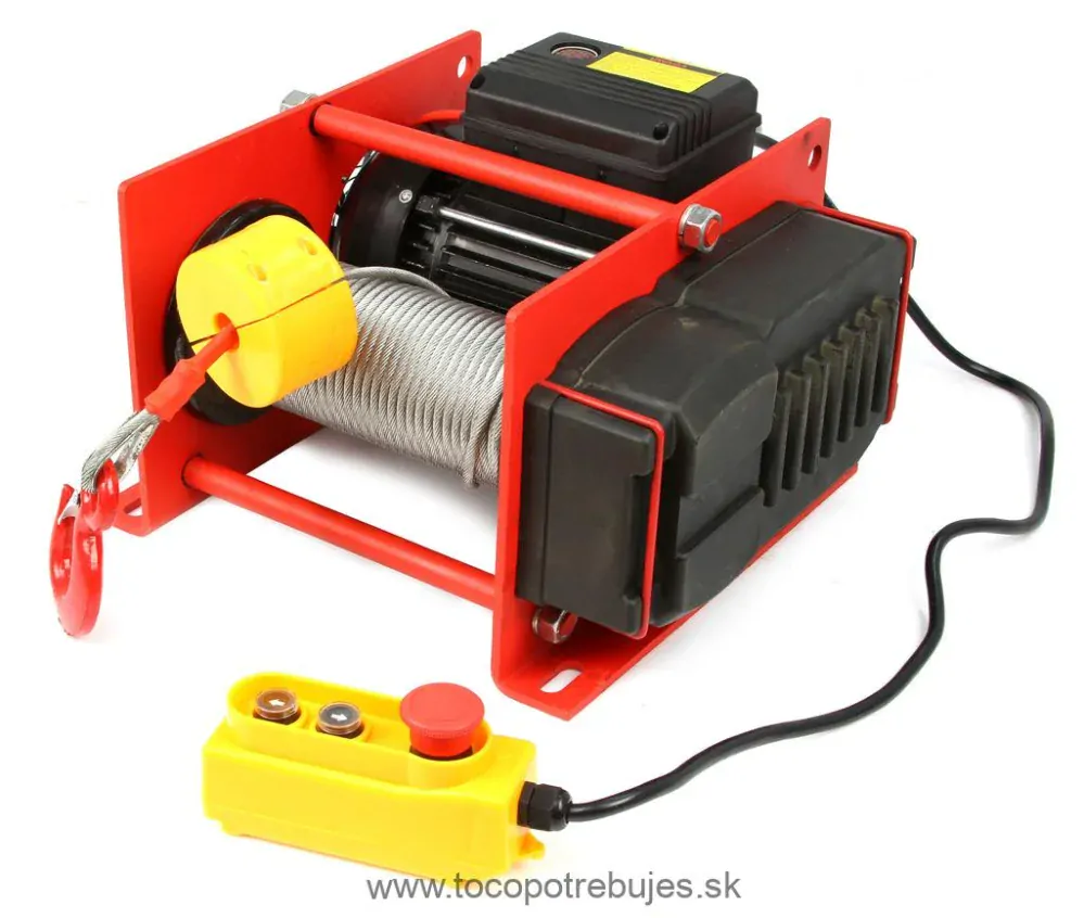 Elektrický lanový navijak 30m 500/999kg - MAR-POL M80787