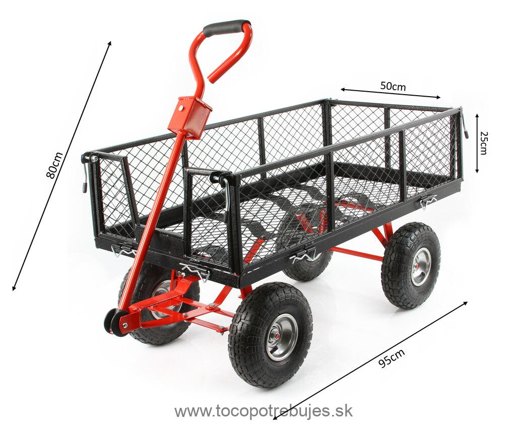 Záhradný prepravný vozík 400kg - MAR-POL M85261