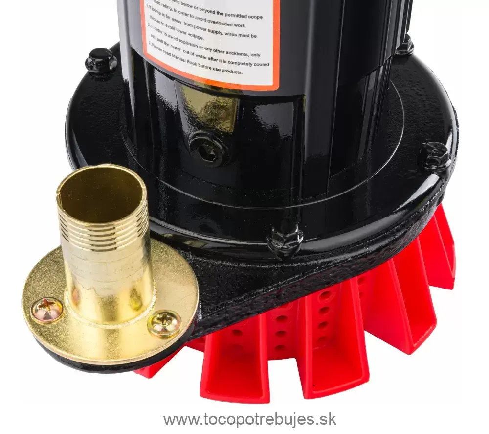Ponorné čerpadlo 1" 8000 l/h - RED TECHNIC RTPDW0072