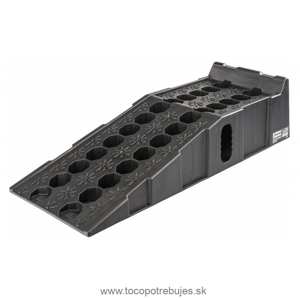 Nájazdová rampa HDPE, 8000Kg, 2ks - POWERMAT PM-NZS-8T