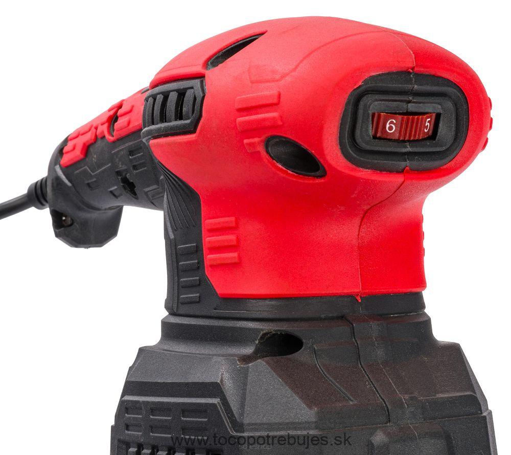 Excentrická oscilačná brúska 1300W, 3v1 - RED TECHNIC RTSMO0060