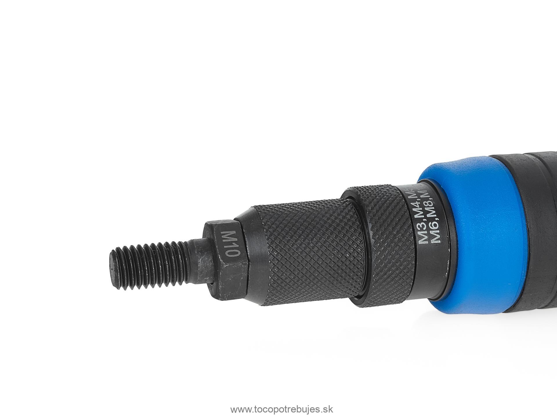 Nitovací adaptér na vŕtačku M3-M10 - GEKO G01359