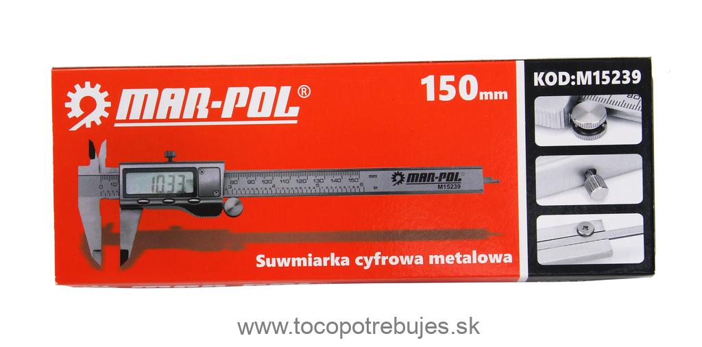 Posuvné meradlo digitálne, šublera 150mm M15239