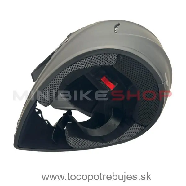 Dětská cross helma Future Black Matt