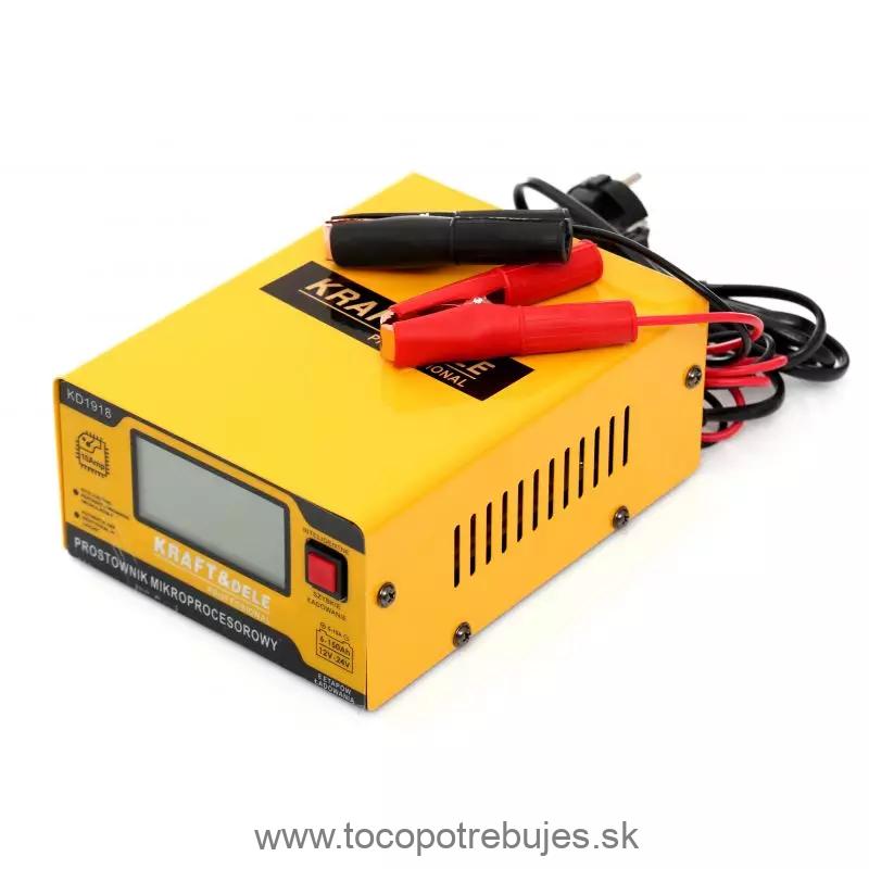 Nabíjačka mikroprocesorová 12/24V - Kraft&Dele KD1918
