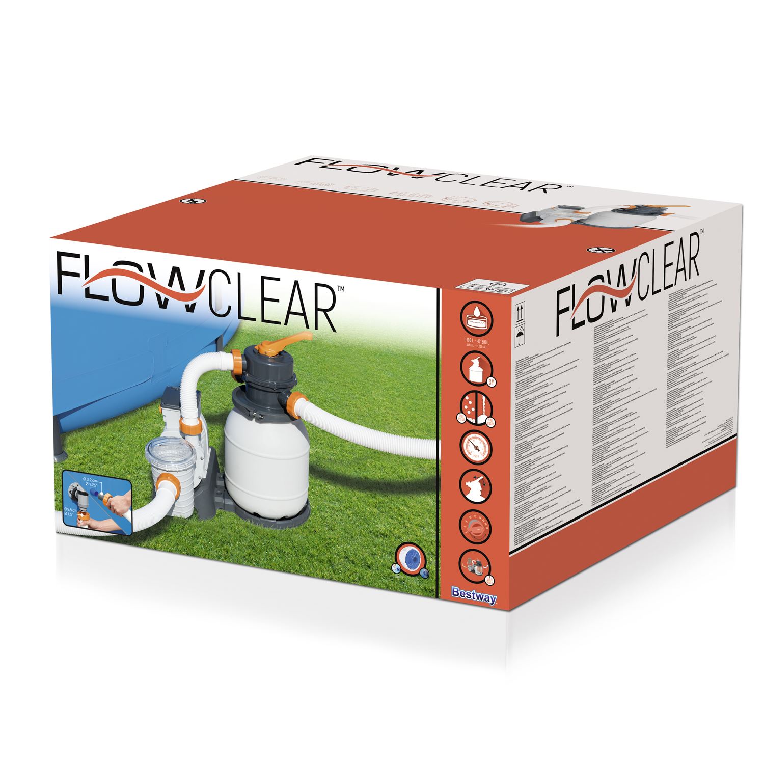 Bestway 58497 Piesková filtrácia 5,678L/h