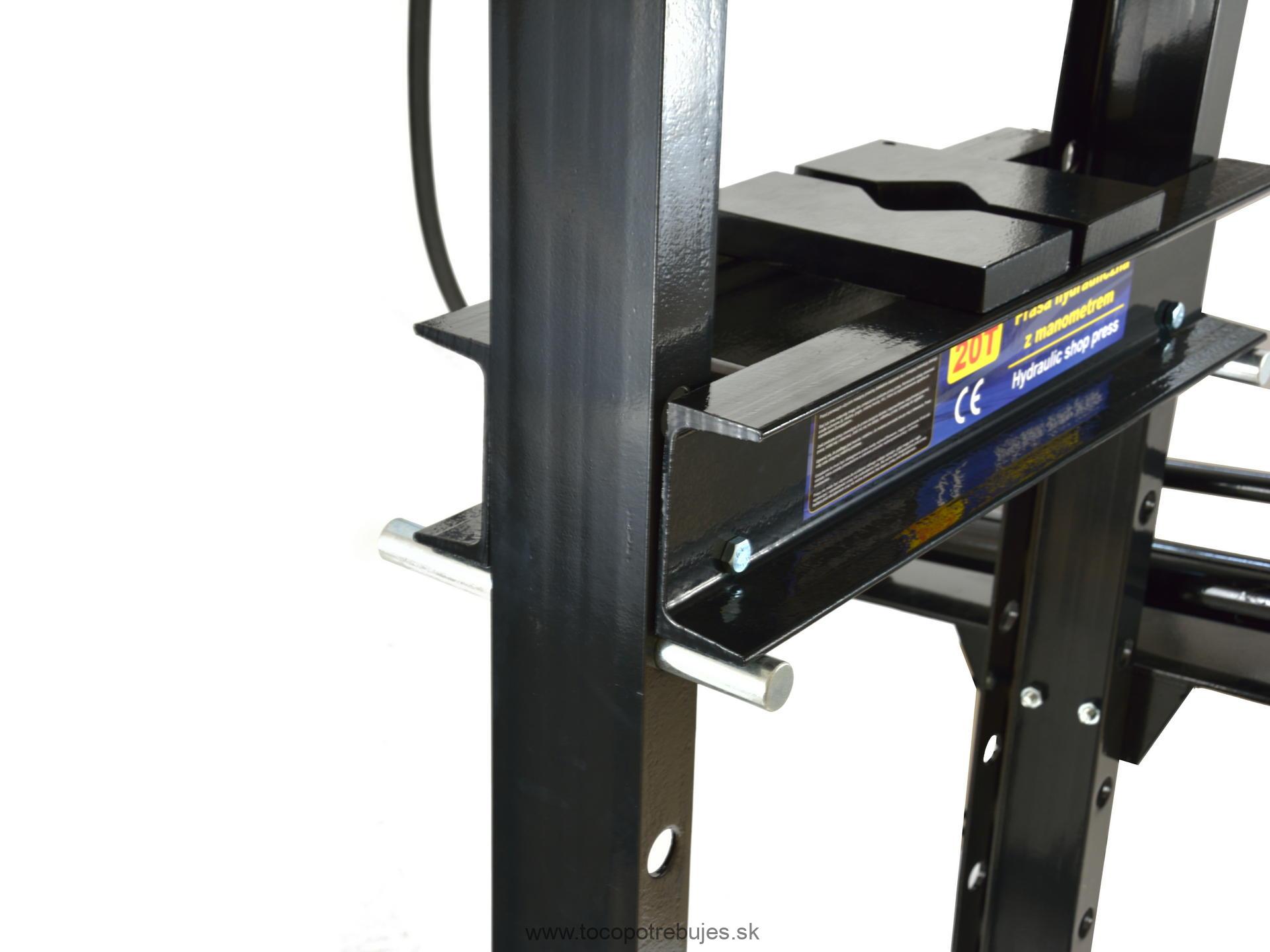 Hydraulický lis s tlakomerom 20T - GEKO G02087