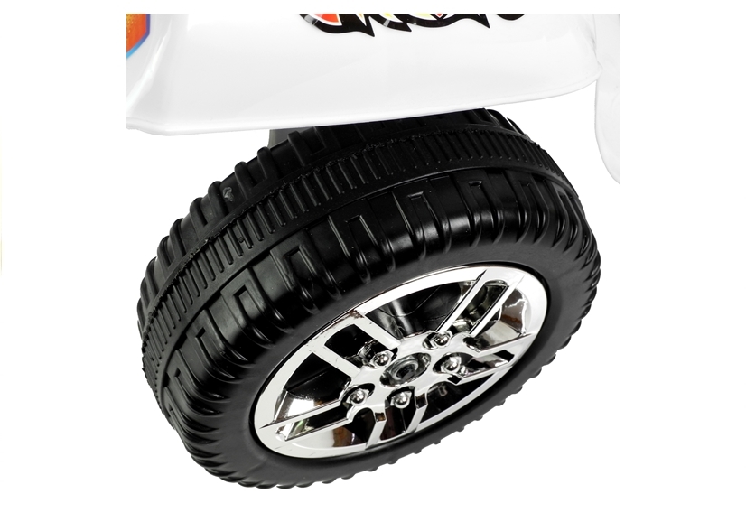 LeanToys Elektrická motorka BJX-88 - biela