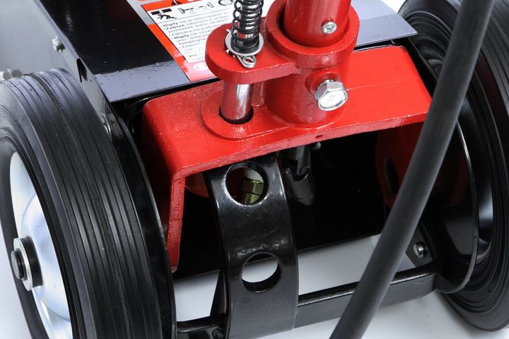 Pneumaticko-hydraulický pojazdný zdvihák 22T - MAR-POL M80392-2