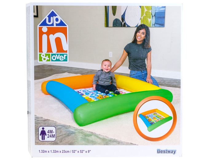 Bestway 52240 Nafukovacia podložka na hranie 132x132x23 cm