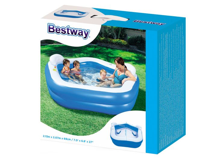 Bestway 54153 Detský bazén 213 x 206 x 69 cm