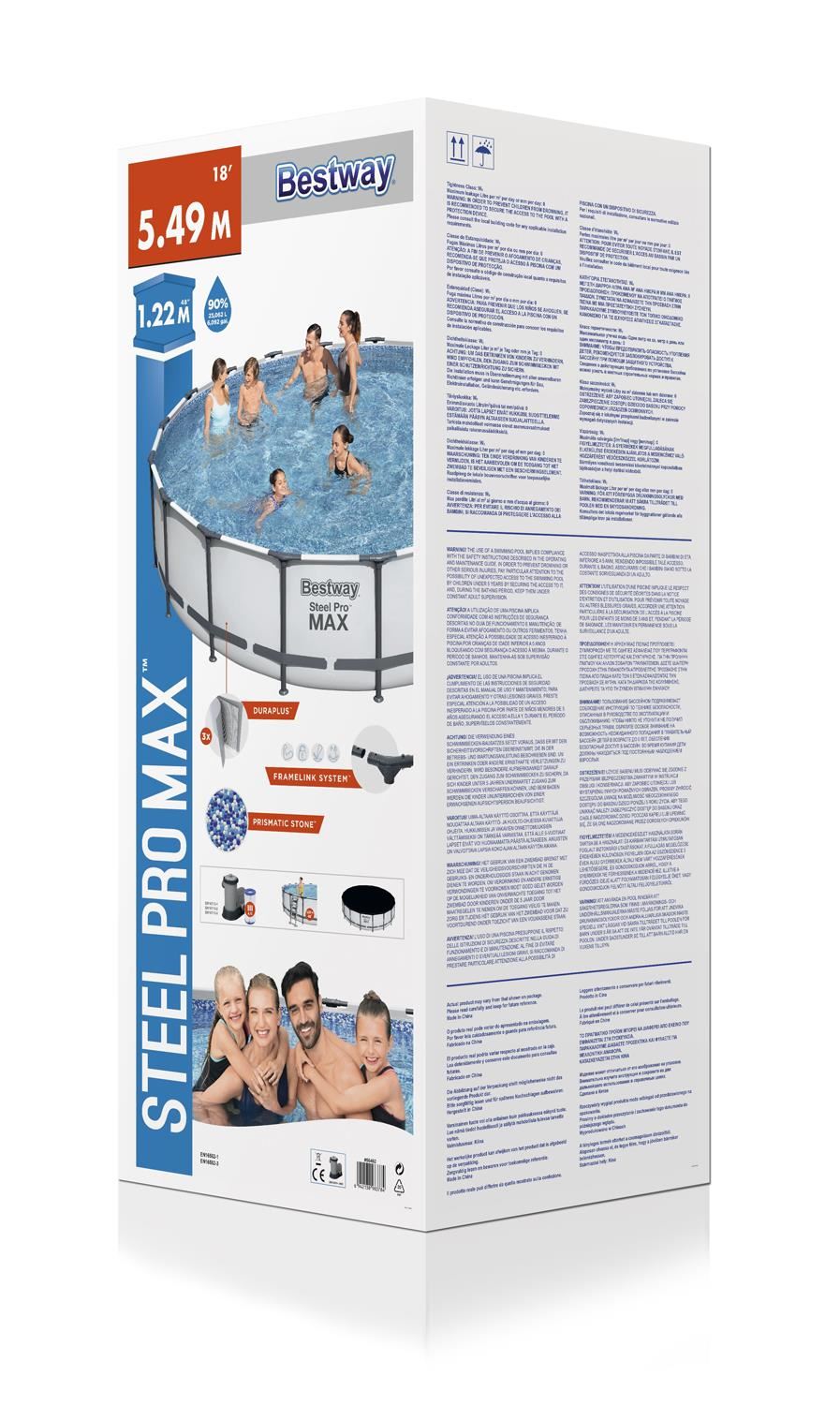 Bestway Steel Pro Max 549 x 122 cm 56462