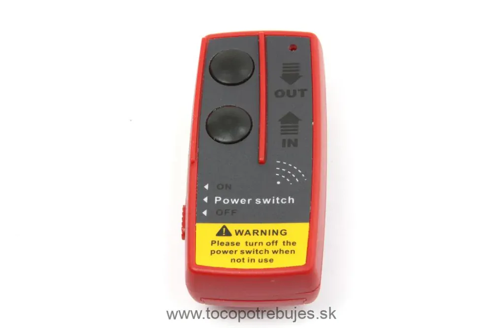 Elektrický navijak RQ 2500 + manuálne a diaľkové ovládanie M80762 MAR-POL