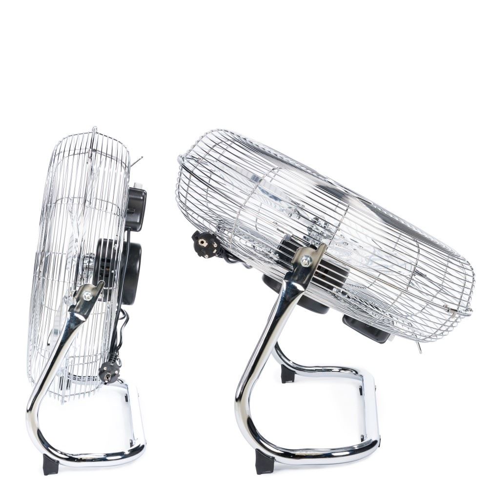 Podlahový ventilátor 45 cm 200W - POWERMAT PM-INOX-45