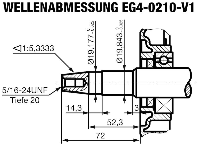 ROTEK Benzínový motor EG4-0210-5H-TP19x72-V1 MOT183