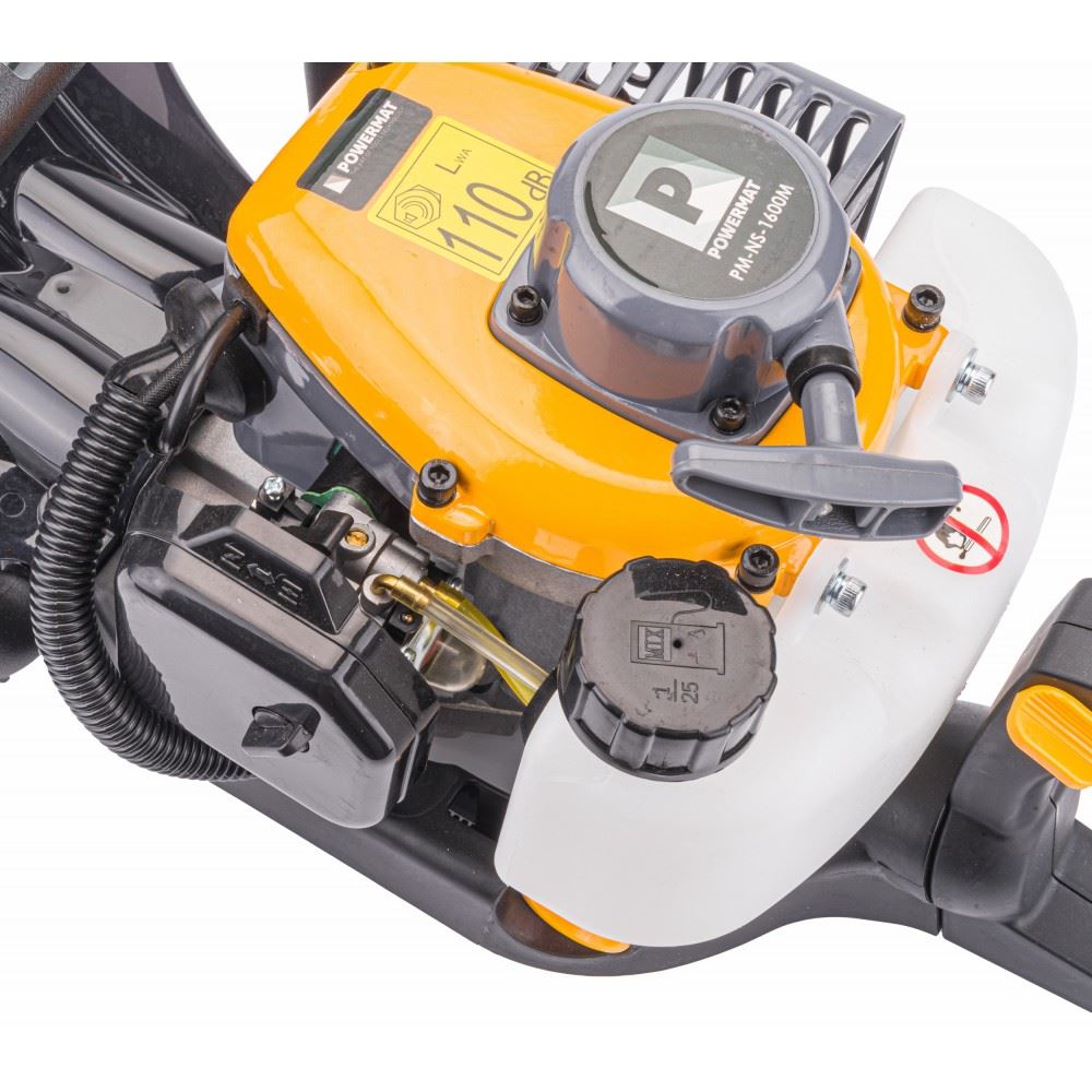 Benzínové nožnice na živý plot 2.2HP PM-NS-1600M - POWERMAT