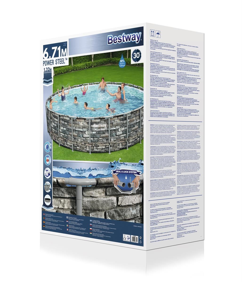 Bestway 56889 Power Steel 671 × 132cm