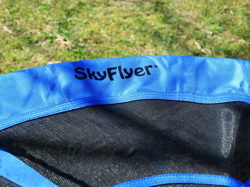 SkyFlyer Hojdačka Bocianie Hniezdo 100 cm, nosnosť 150kg, modrá