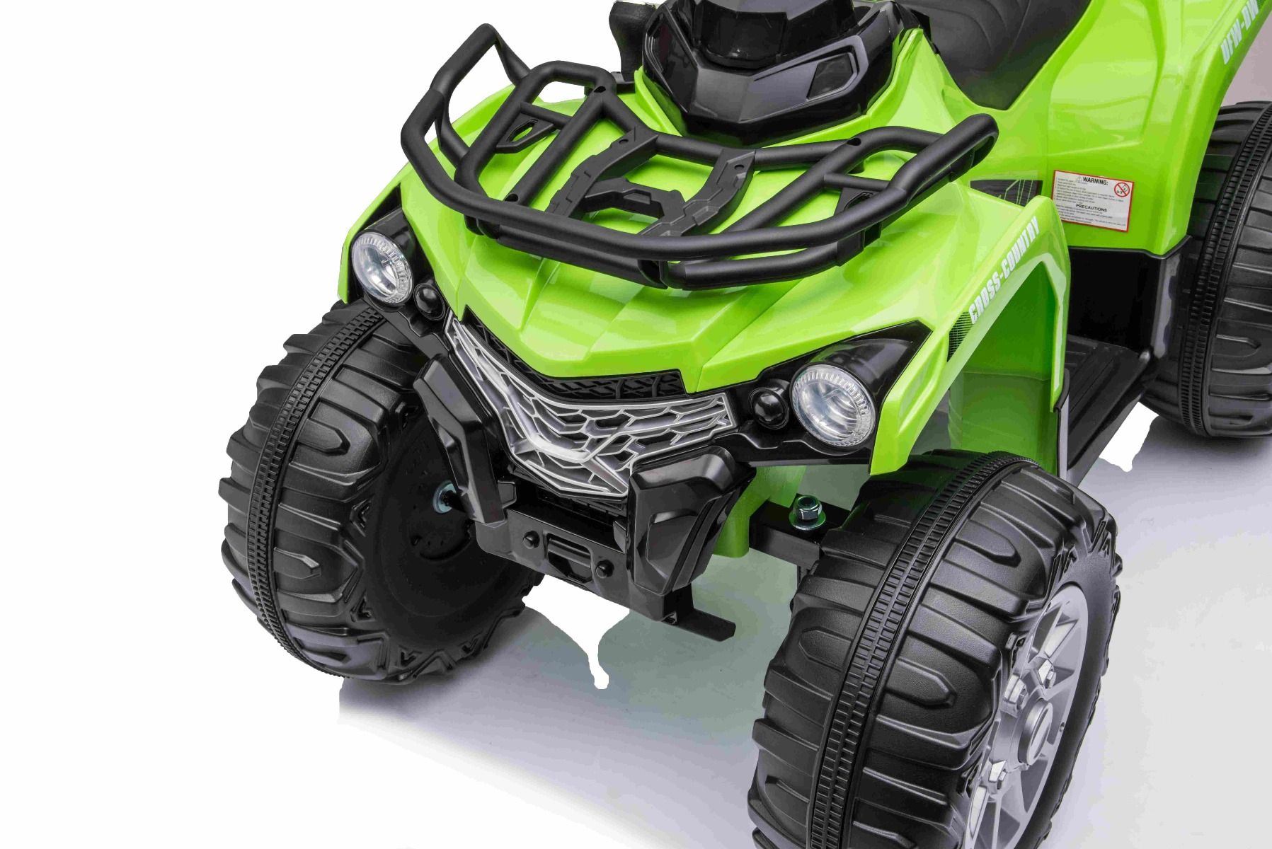 Elektrický QUAD SUPERPOWER 12V, zelený