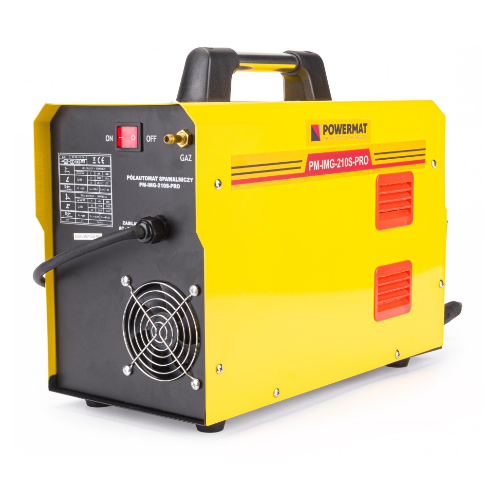 Invertorová zváračka MIG/MAG/MMA/TIG 210A PM-IMG-210S-PRO - POWERMAT
