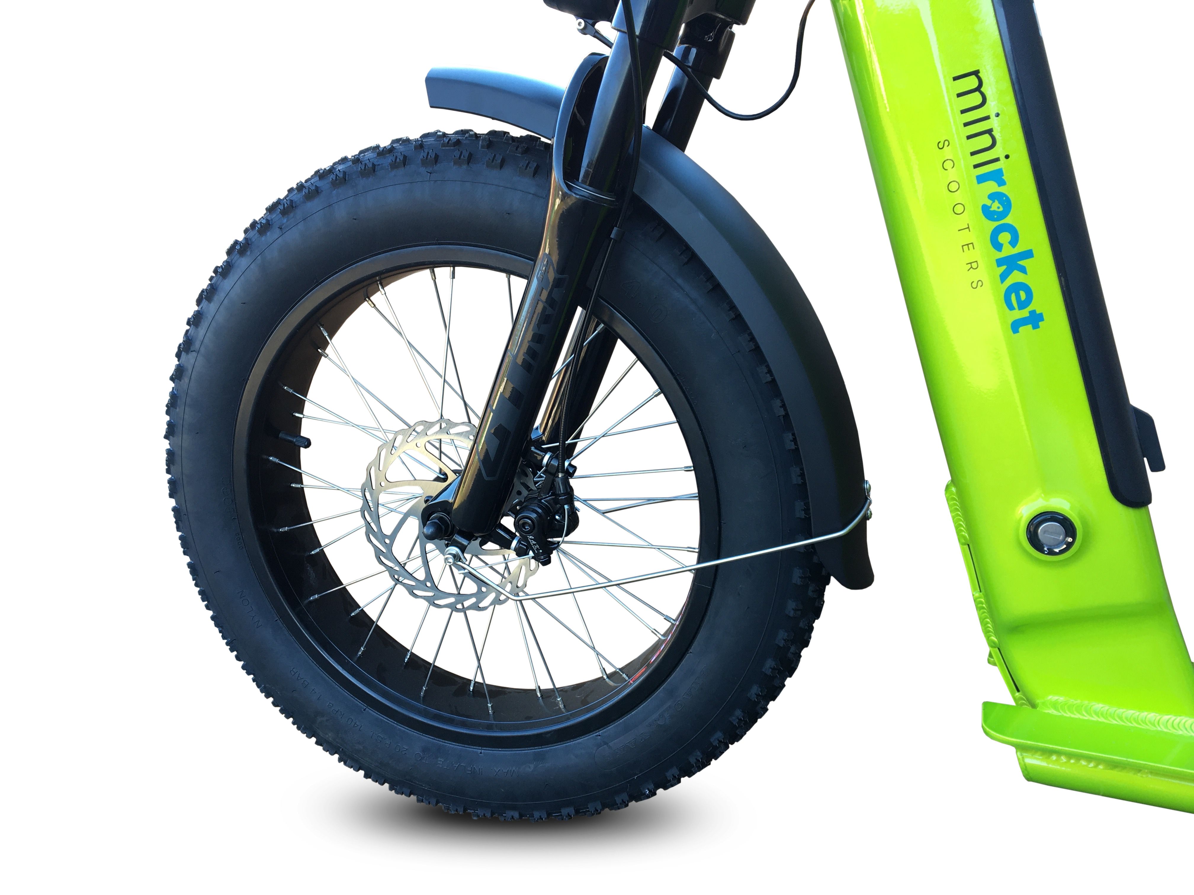 MiniRocket Scooters Cross Country 48V Li zelená
