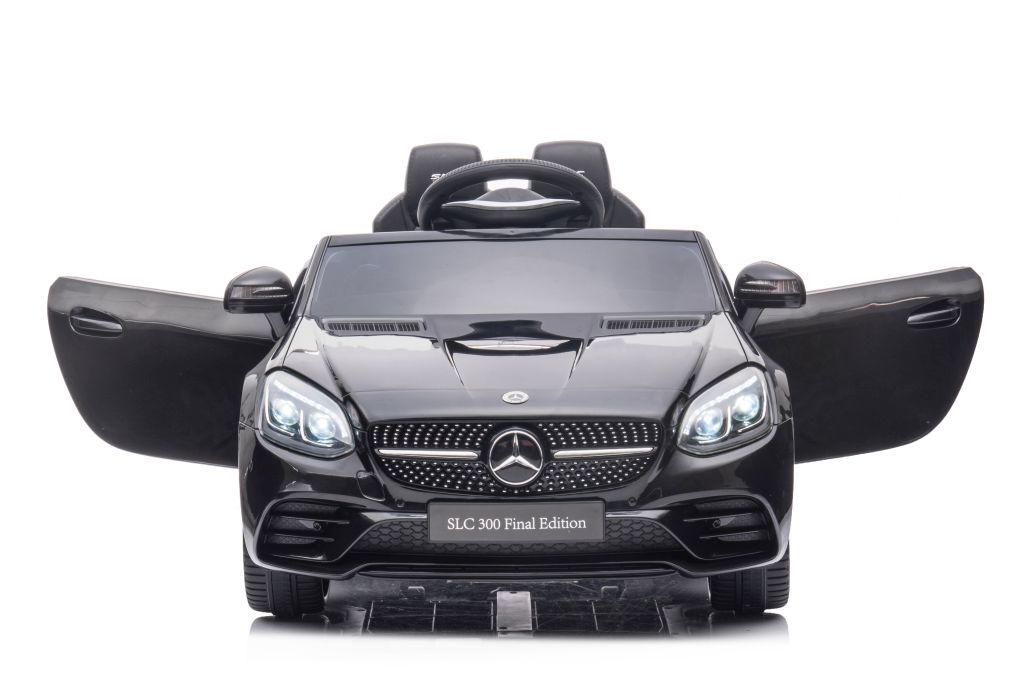 LeanToys Elektrické autíčko Mercedes SLC 300 čierna