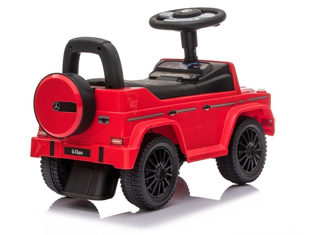 LeanToys  Odrážadlo autíčko Mercedes G-Class s klaksónom červené