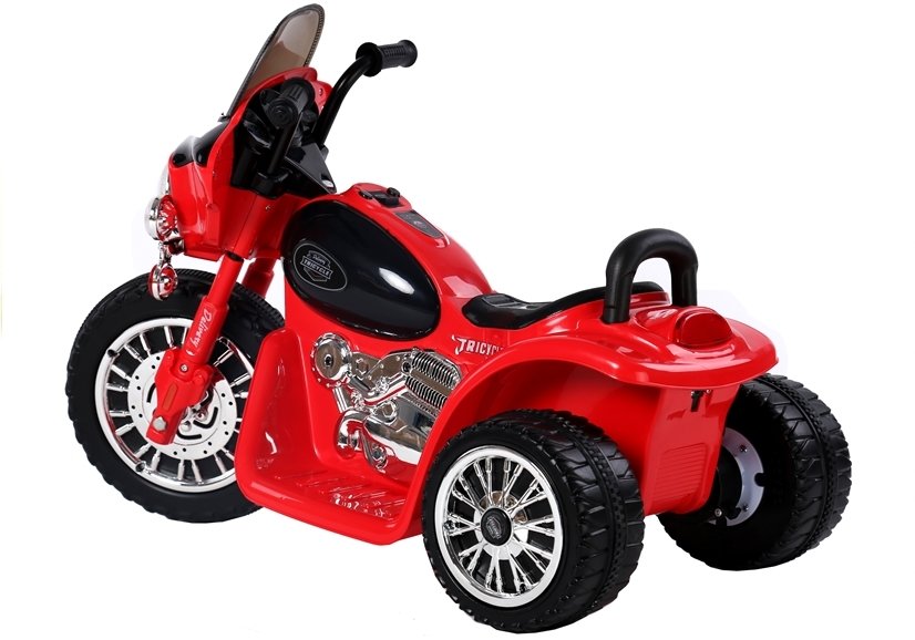 LeanToys  Elektrická motorka JT568, červená