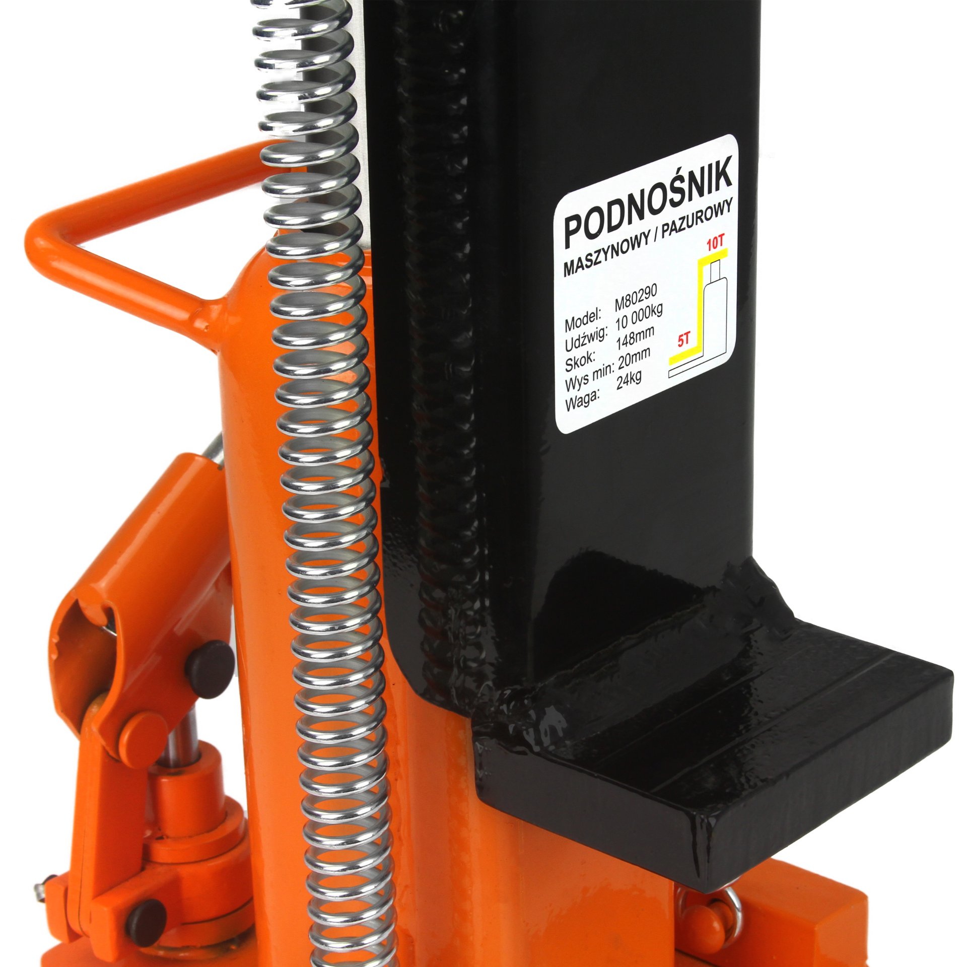 Hydraulický pákový zdvihák 10T - BJC M80290