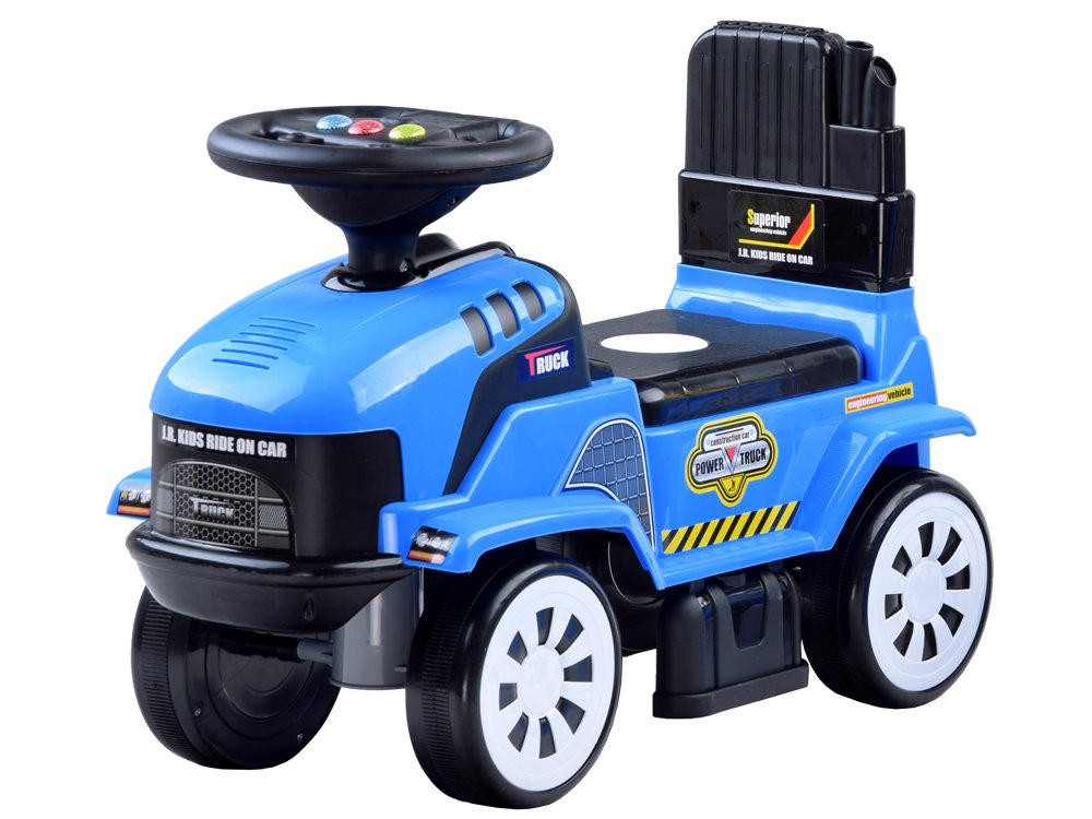 Joko Odrážadlo traktor s vlečkou, modrá