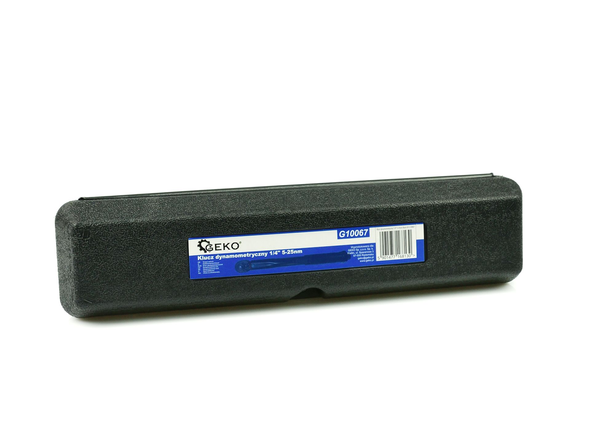 Kľúč dynamometrický momentový 1/4" 5-25nm - GEKO G10067