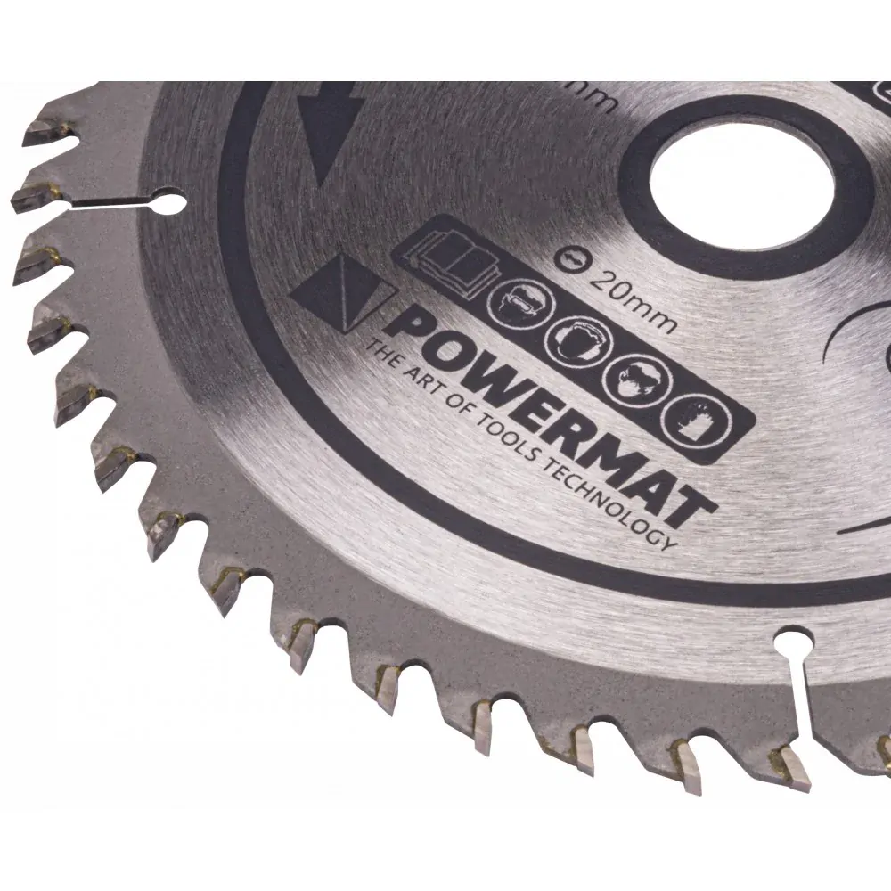 Kotúč na drevo TDD-160x20x48Z - POWERMAT PM0880
