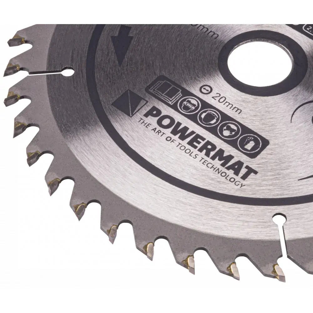 Kotúč na drevo TDD-160x20x40Z - POWERMAT PM0879
