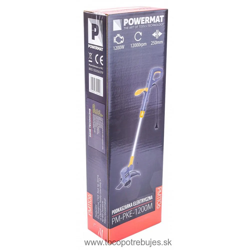 Elektrický krovinorez 1200W PM-PKE-1200M - POWERMAT