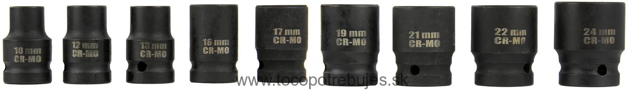Nástrčné klúče 10el. Šesťhranné BJC / 10-24MM / - M58235