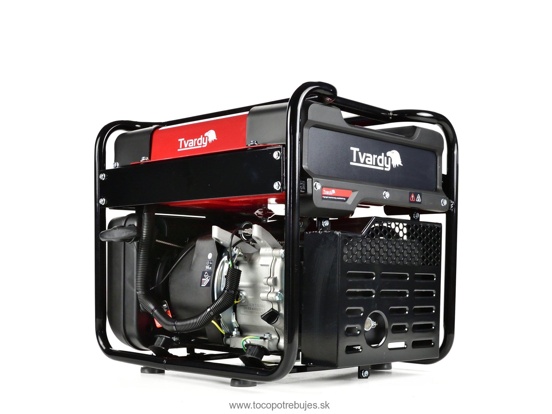 Invertorová elektrocentrála 7HP 3,5KW - Tvardy T05012