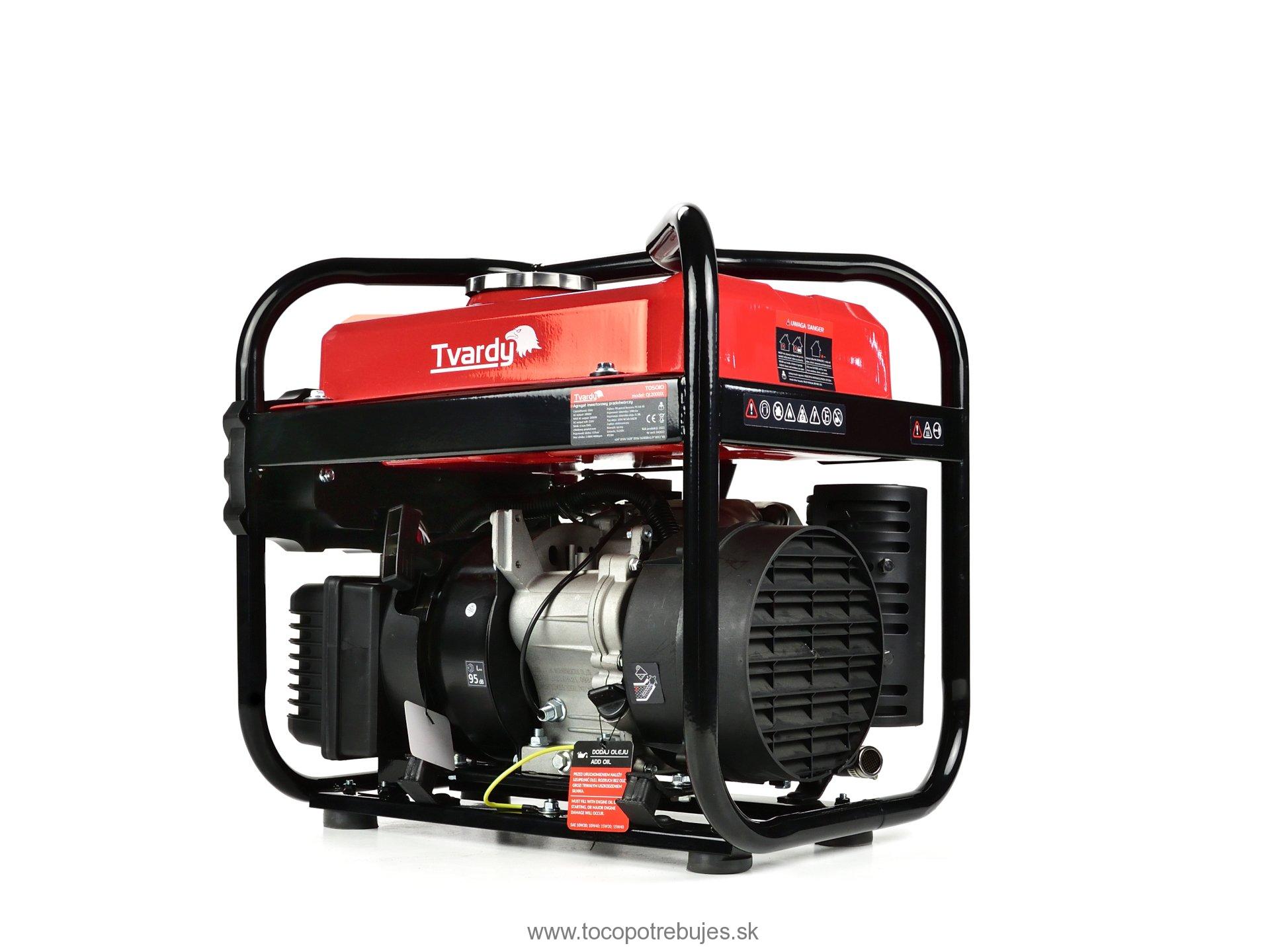 Invertorová elektrocentrála 3HP 2KW - Tvardy T05010